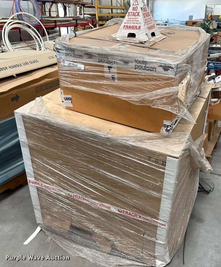 image for item EF3064 (6) pallets of light fixtures