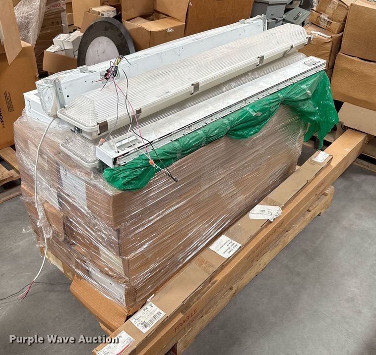 image for item EF3066 (8) pallets of electrical components