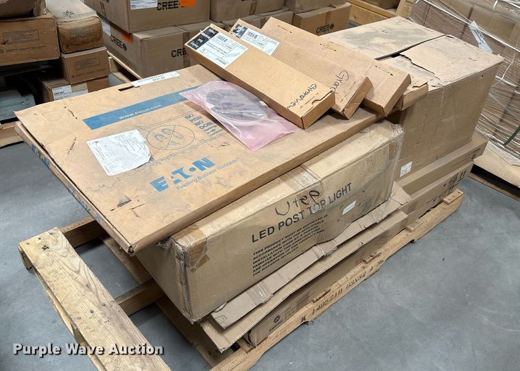 image for item EF3066 (8) pallets of electrical components