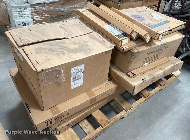image for item EF3066 (8) pallets of electrical components