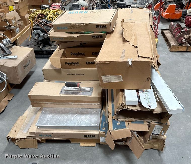 image for item EF3066 (8) pallets of electrical components