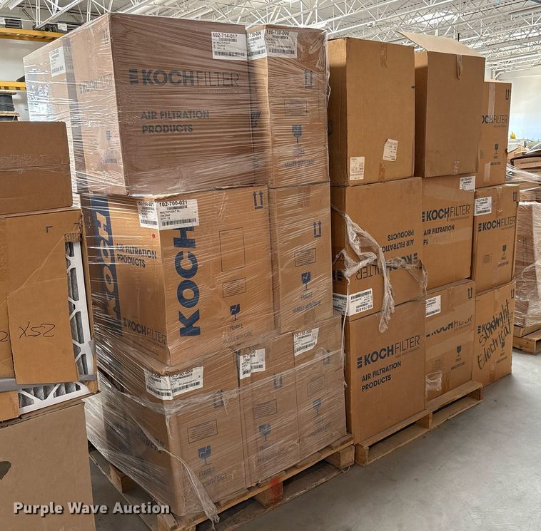 image for item EF3068 (12) pallets of building materials