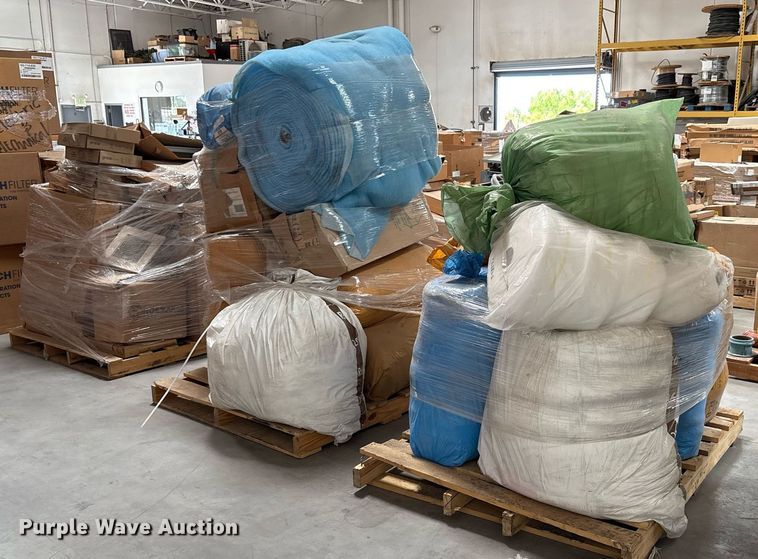 image for item EF3068 (12) pallets of building materials