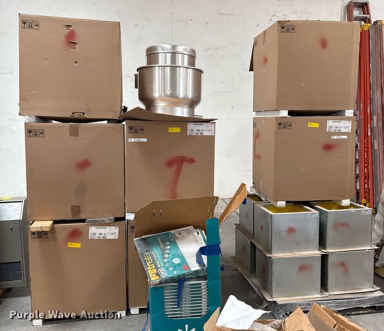 image for item EF3068 (12) pallets of building materials