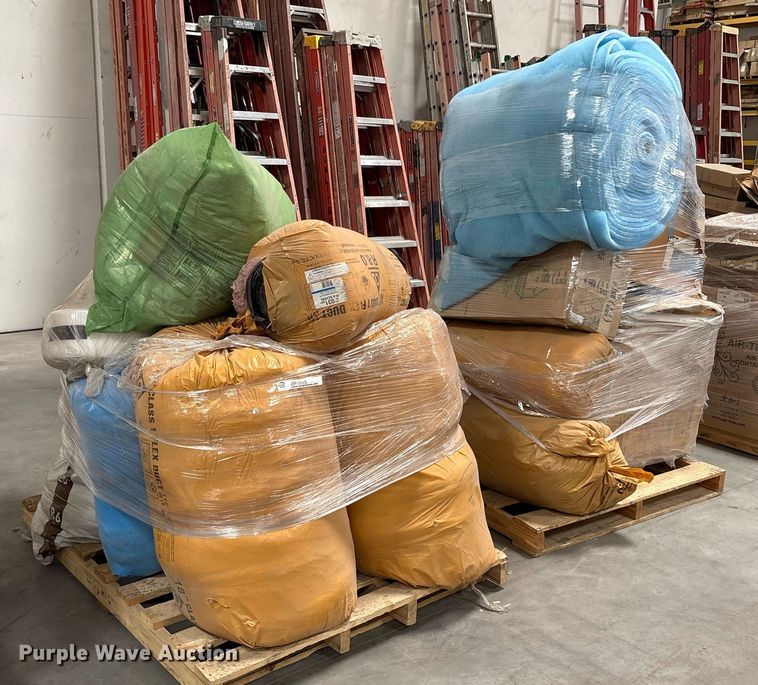 image for item EF3068 (12) pallets of building materials