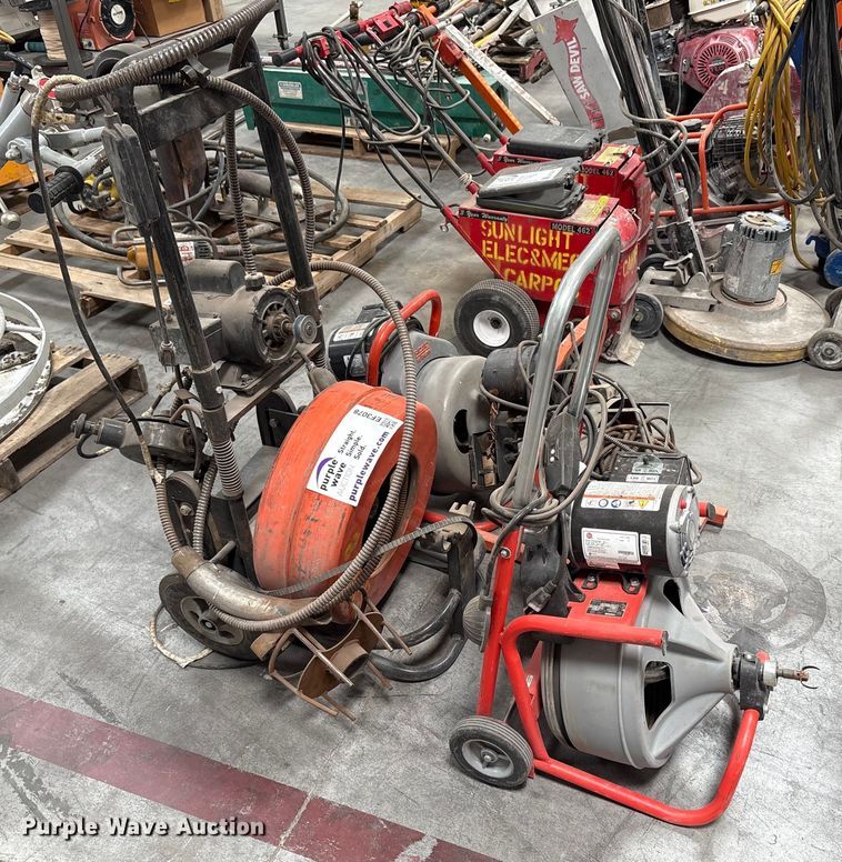 image for item EF3078 (4) drain cleaning machines