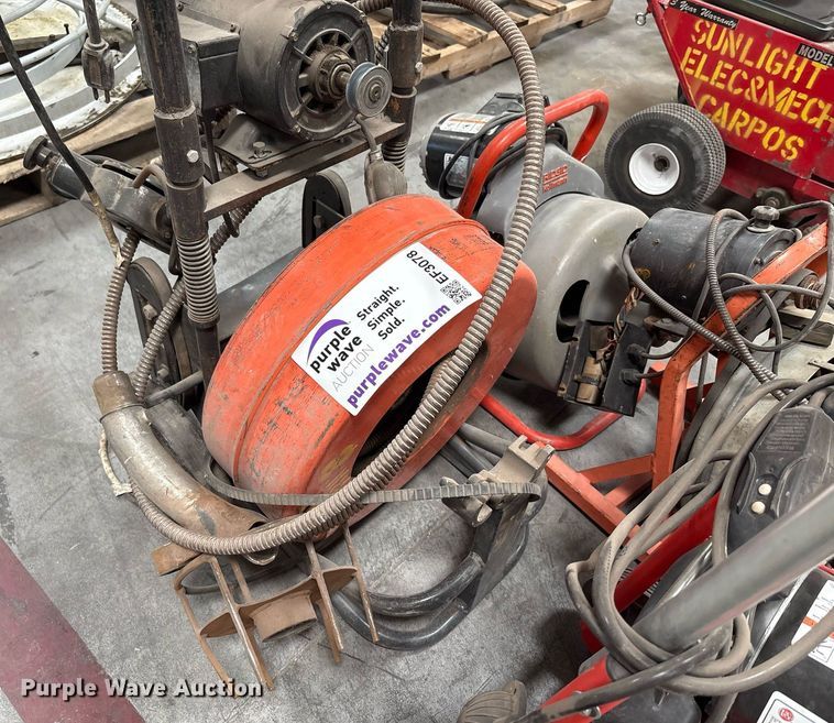 image for item EF3078 (4) drain cleaning machines