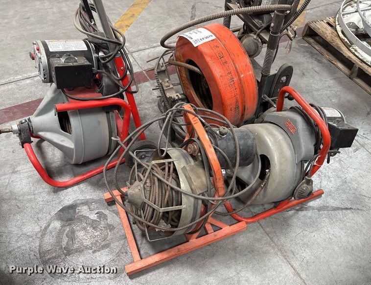 image for item EF3078 (4) drain cleaning machines