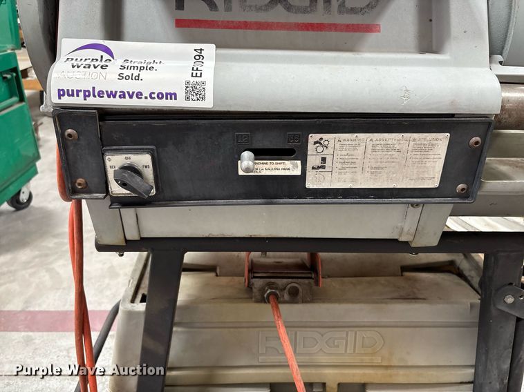 image for item EF3094 Rigid 1224 pipe threader