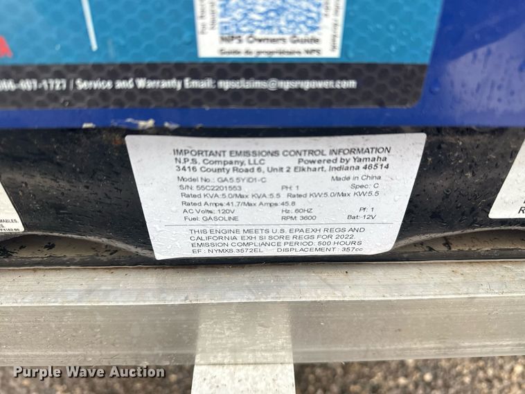 image for item EG5724 2022 InTech  fiber optic splicing trailer