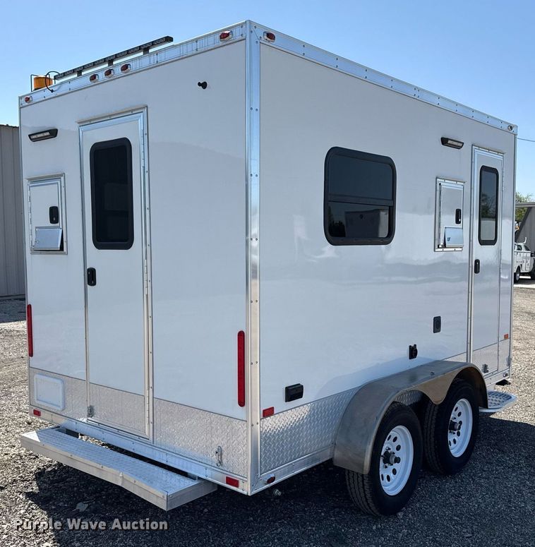 image for item EG5741 2022 InTech Trailers fiber optic splicing trailer