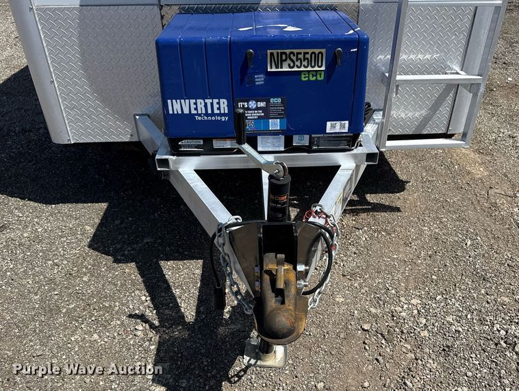 image for item EG5741 2022 InTech Trailers fiber optic splicing trailer