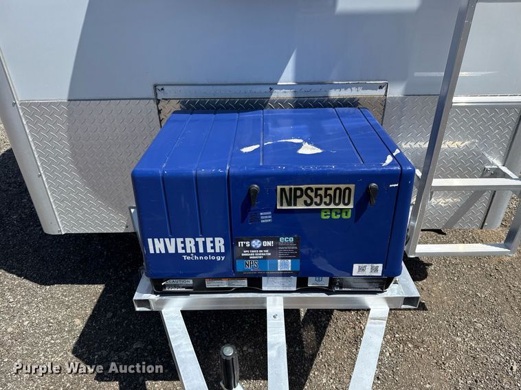 image for item EG5741 2022 InTech Trailers fiber optic splicing trailer