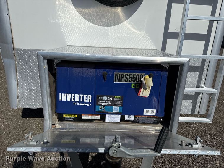 image for item EG5746 2022 InTech Trailers fiber optic splicing trailer