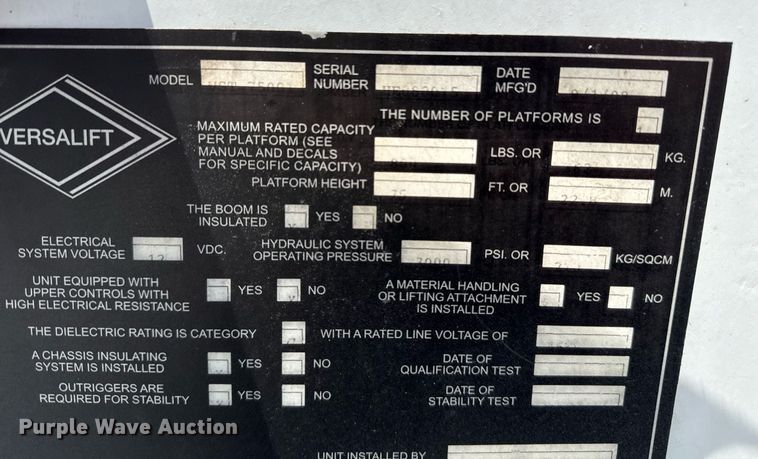 image for item EG5753 2009 Freightliner Business Class M2 bucket truck
