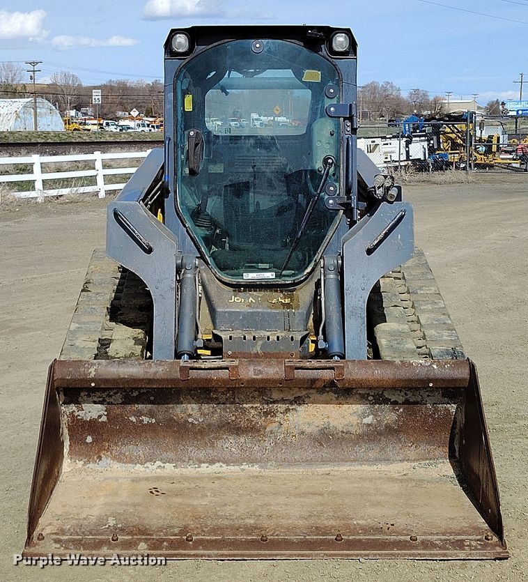 image for item EH0235 2012 John Deere 323D tracked skid steer loader