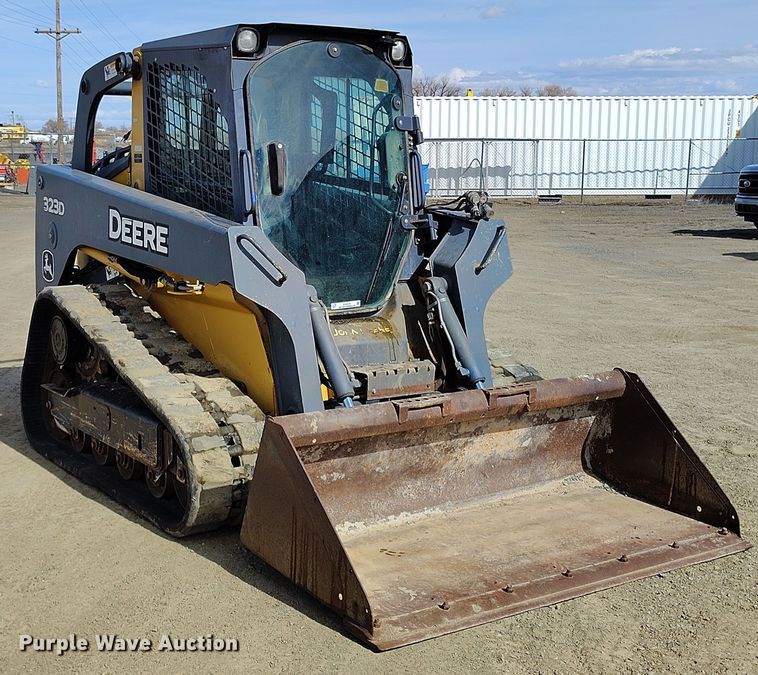 image for item EH0235 2012 John Deere 323D tracked skid steer loader