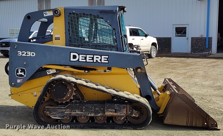 image for item EH0235 2012 John Deere 323D tracked skid steer loader
