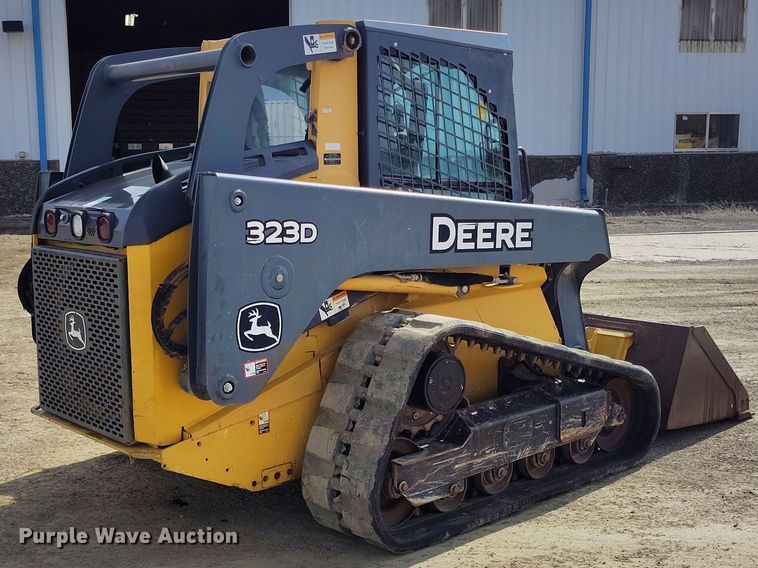 image for item EH0235 2012 John Deere 323D tracked skid steer loader