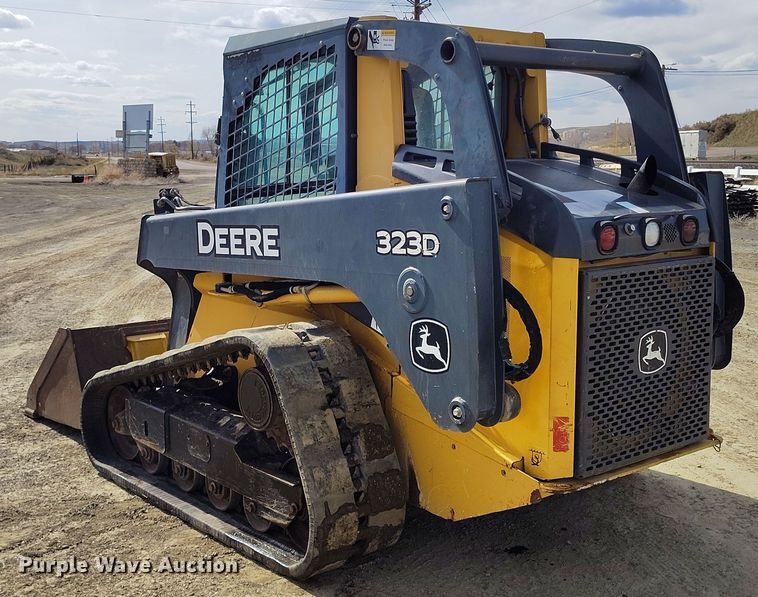 image for item EH0235 2012 John Deere 323D tracked skid steer loader