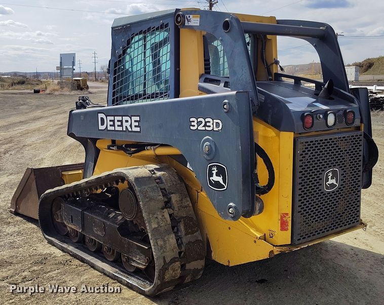 image for item EH0235 2012 John Deere 323D tracked skid steer loader