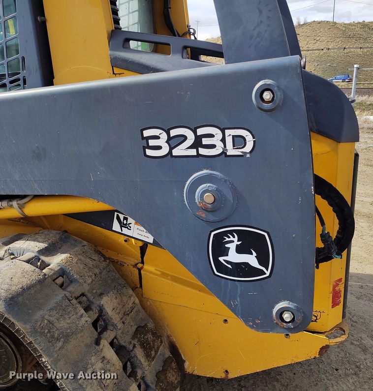 image for item EH0235 2012 John Deere 323D tracked skid steer loader