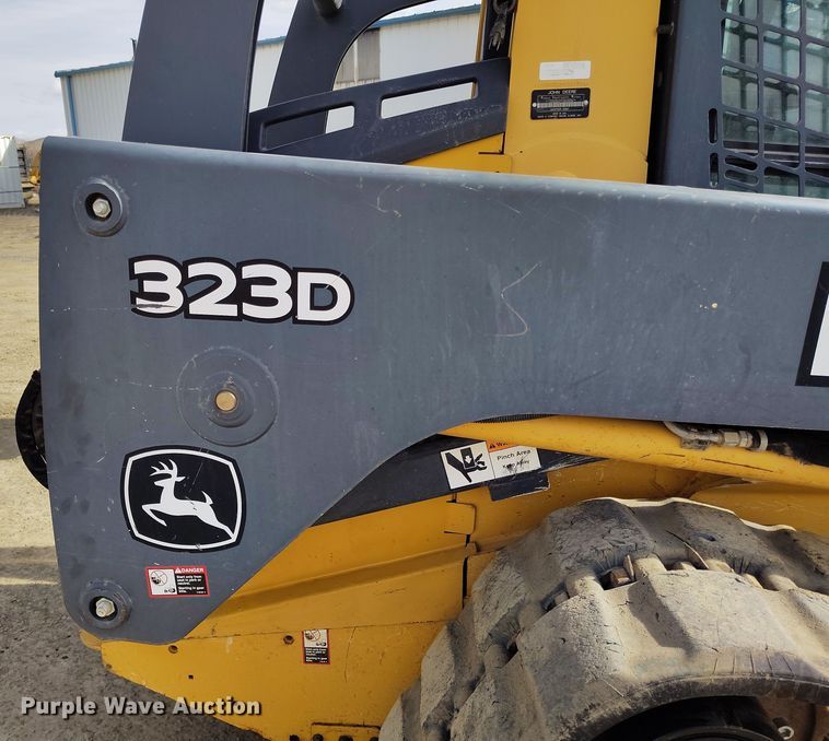image for item EH0235 2012 John Deere 323D tracked skid steer loader