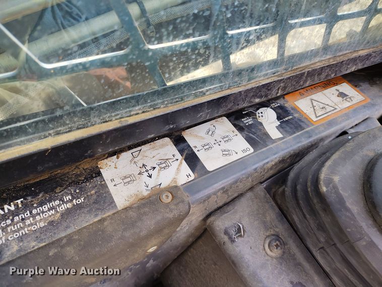 image for item EH0235 2012 John Deere 323D tracked skid steer loader