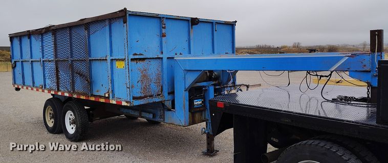 image for item EH0282 1999 Shop built dump trailer