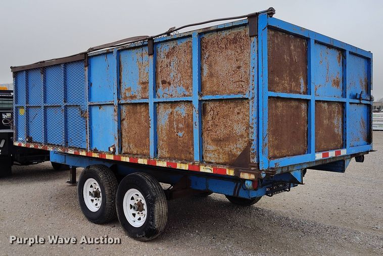image for item EH0282 1999 Shop built dump trailer