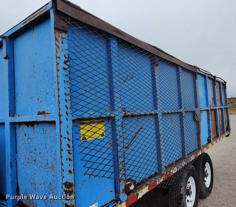 image for item EH0282 1999 Shop built dump trailer