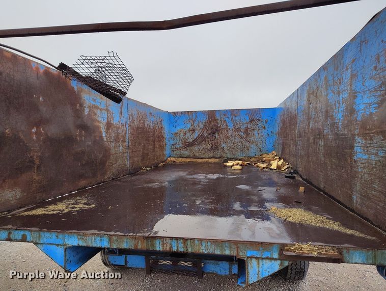 image for item EH0282 1999 Shop built dump trailer