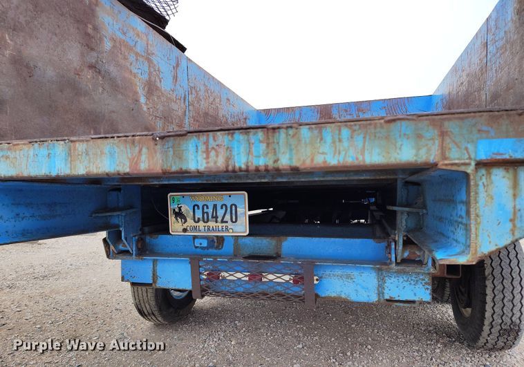 image for item EH0282 1999 Shop built dump trailer