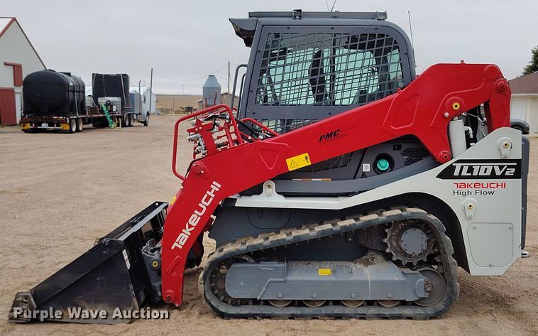 image for item EH0283 2023 Takeuchi TL10V-2 tracked skid steer loader