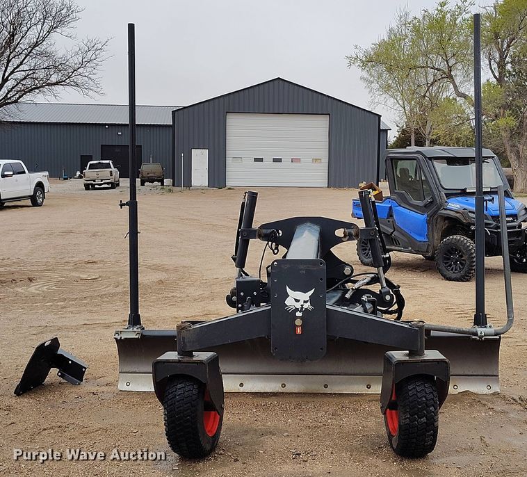 image for item EH0285 2016 Bobcat Grader 108 skid steer grader