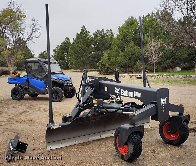 image for item EH0285 2016 Bobcat Grader 108 skid steer grader