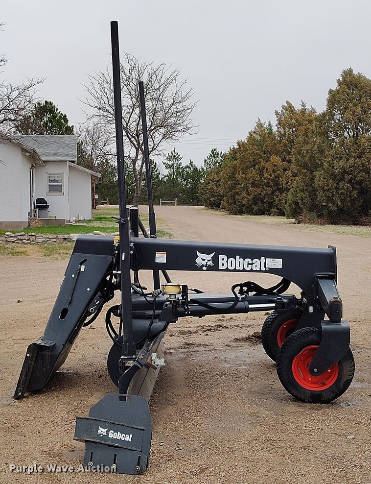 image for item EH0285 2016 Bobcat Grader 108 skid steer grader