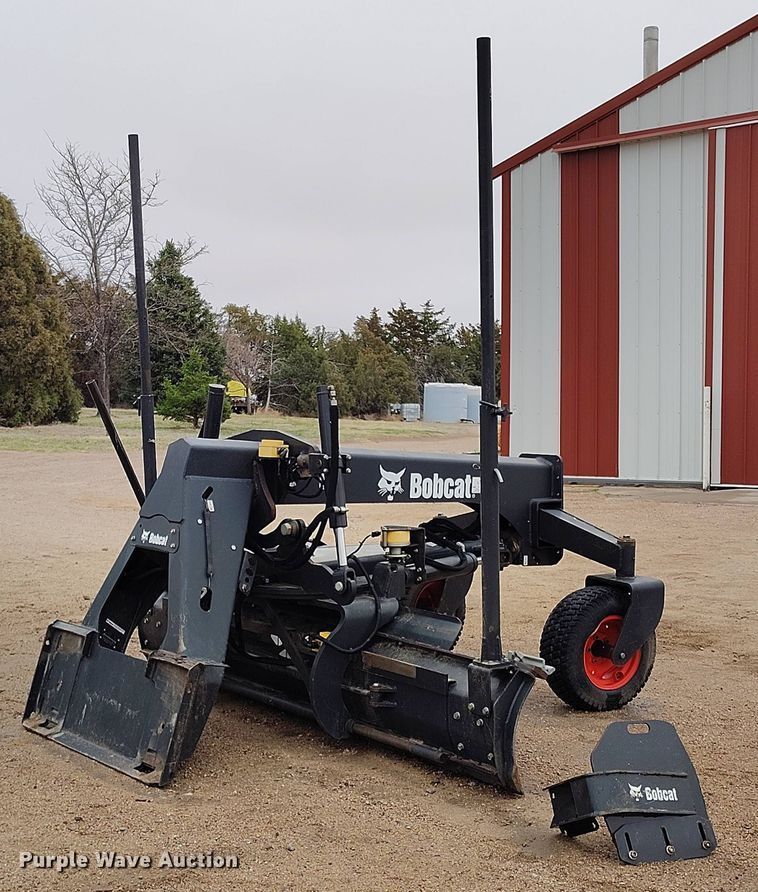 image for item EH0285 2016 Bobcat Grader 108 skid steer grader