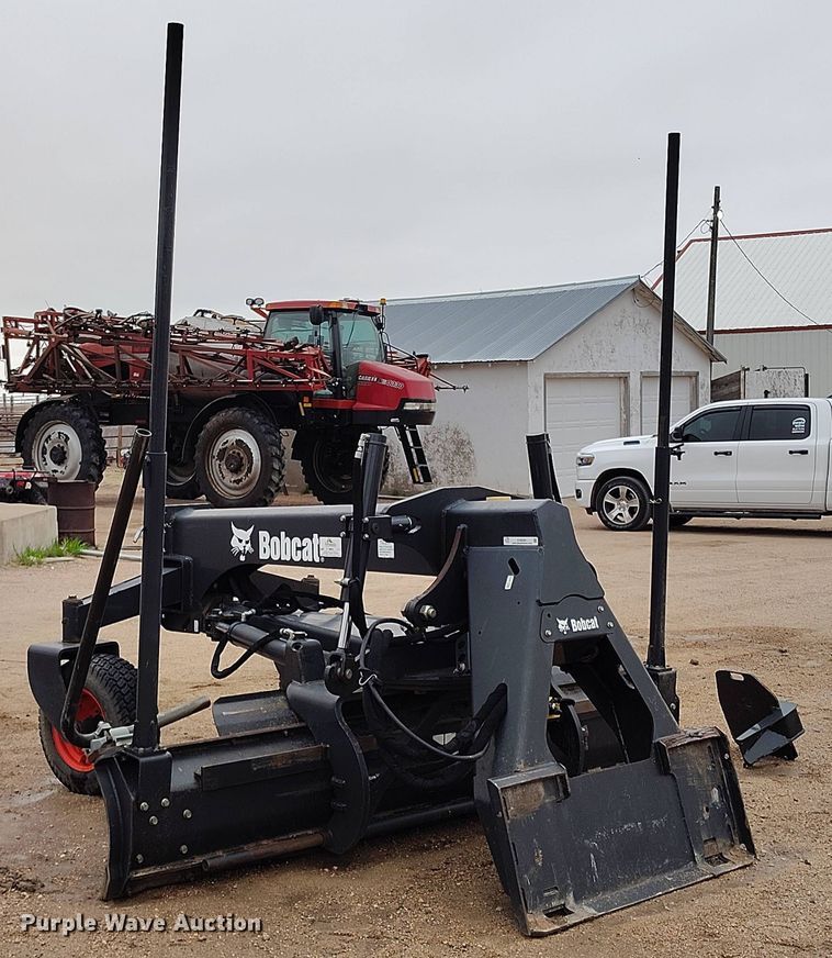 image for item EH0285 2016 Bobcat Grader 108 skid steer grader