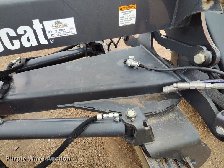 image for item EH0285 2016 Bobcat Grader 108 skid steer grader