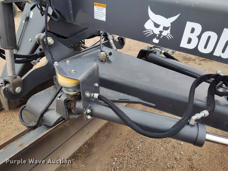 image for item EH0285 2016 Bobcat Grader 108 skid steer grader