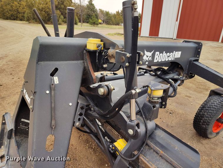 image for item EH0285 2016 Bobcat Grader 108 skid steer grader