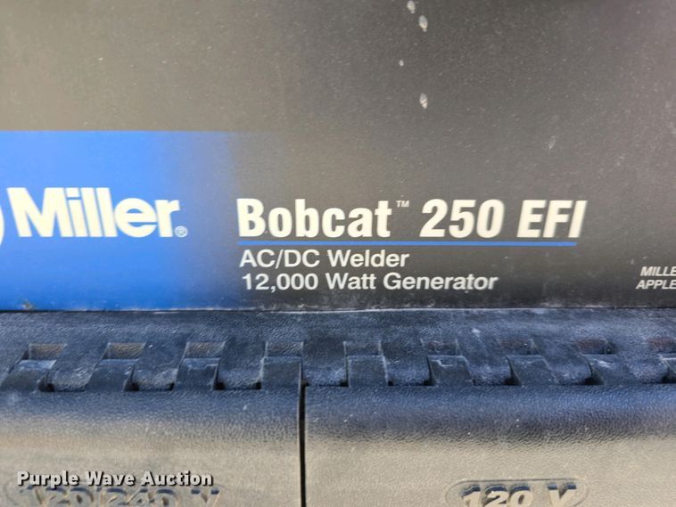 image for item EH8862 Miller Bobcat 250 EFI welder/generator