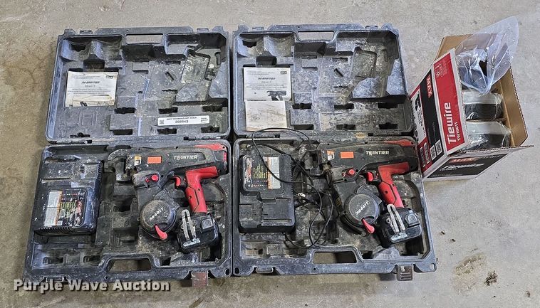 image for item EH8892 (2) RE-BAR-TIER Twintier RB441T rebar tying tool