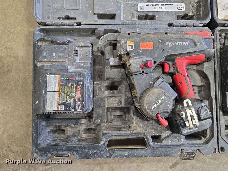 image for item EH8892 (2) RE-BAR-TIER Twintier RB441T rebar tying tool