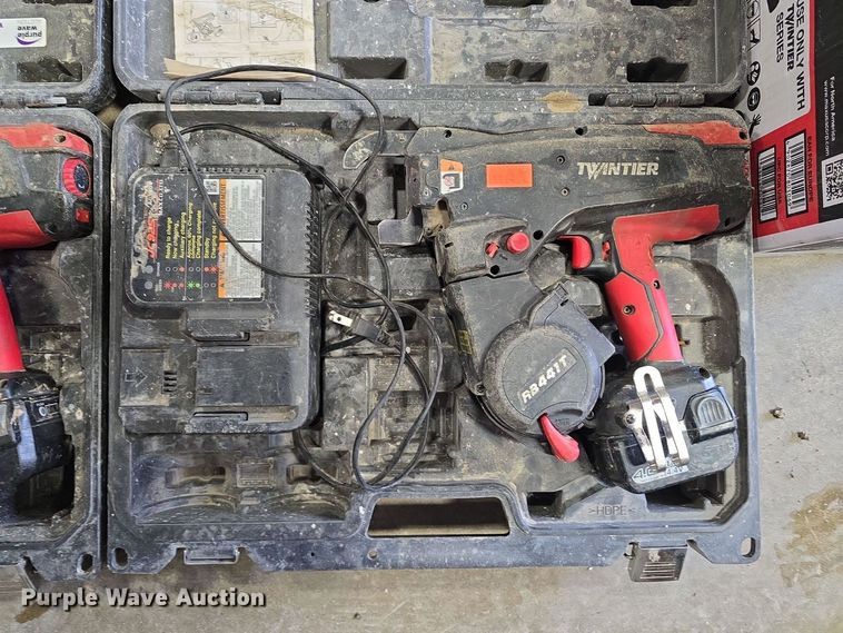 image for item EH8892 (2) RE-BAR-TIER Twintier RB441T rebar tying tool