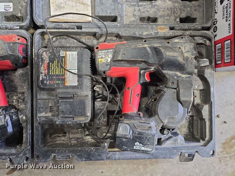 image for item EH8892 (2) RE-BAR-TIER Twintier RB441T rebar tying tool