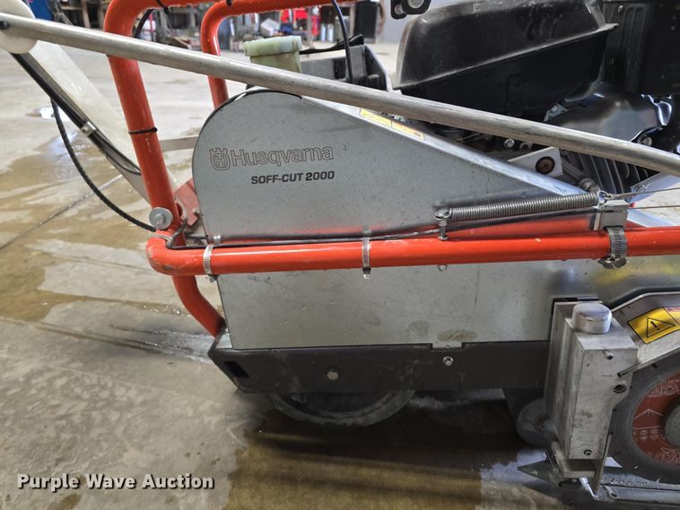 image for item EH8893 2022 Husqvarna Soff-Cut 2000 concrete saw