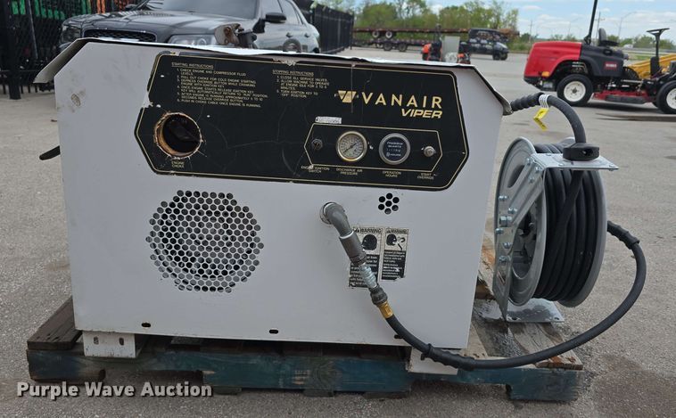 image for item EH8941 Vanair 80 Viper air compressor