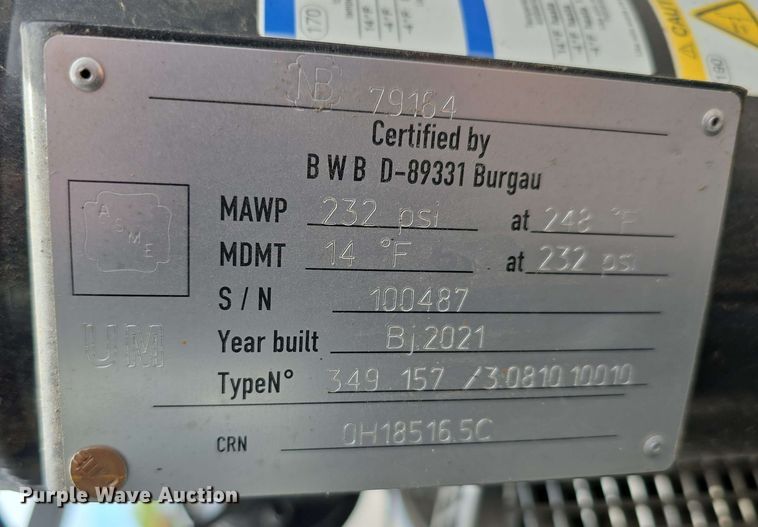 image for item EH8942 2021 Kaeser M17A Mobilair air compressor